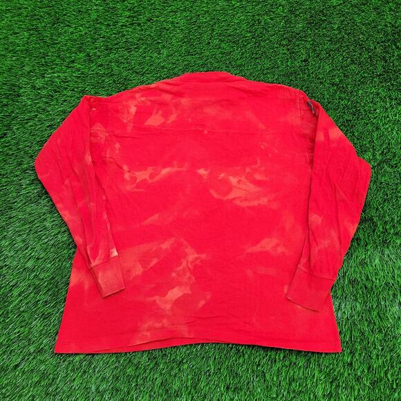 Vintage Chicago Blackhawks Shirt Womens Medium 19x23 Red USA - Picture 2 of 13